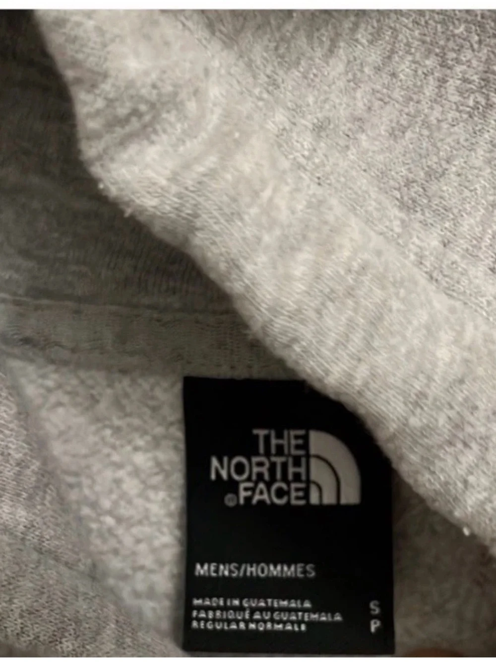 The North Face light gray